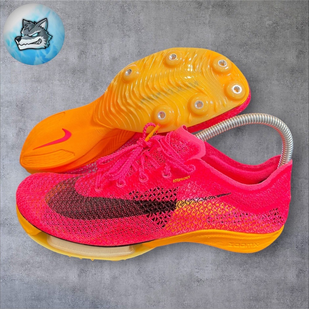 Nike Air Zoom Victory Track Spikes Hyper Pink Orange Men's 6.5 W8 CD4385-600